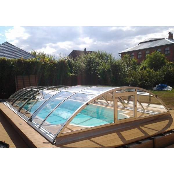 Павильон для бассейна  8,48х4х1м. Стандарт (рис.2)