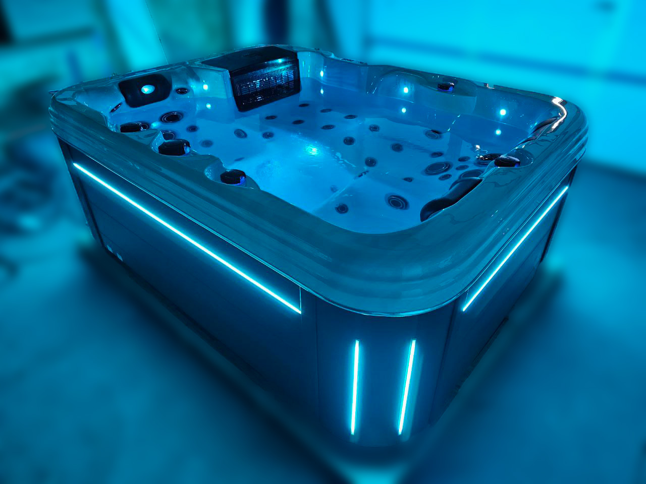 Гидромассажный Спа Бассейн Jazzi Pool Dallas 335D Wi-Fi (рис.11) Гидромассажный Спа Бассейн Jazzi Pool Dallas 335D Wi-Fi (рис.11)